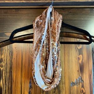Express Sequins Infinity Scarf